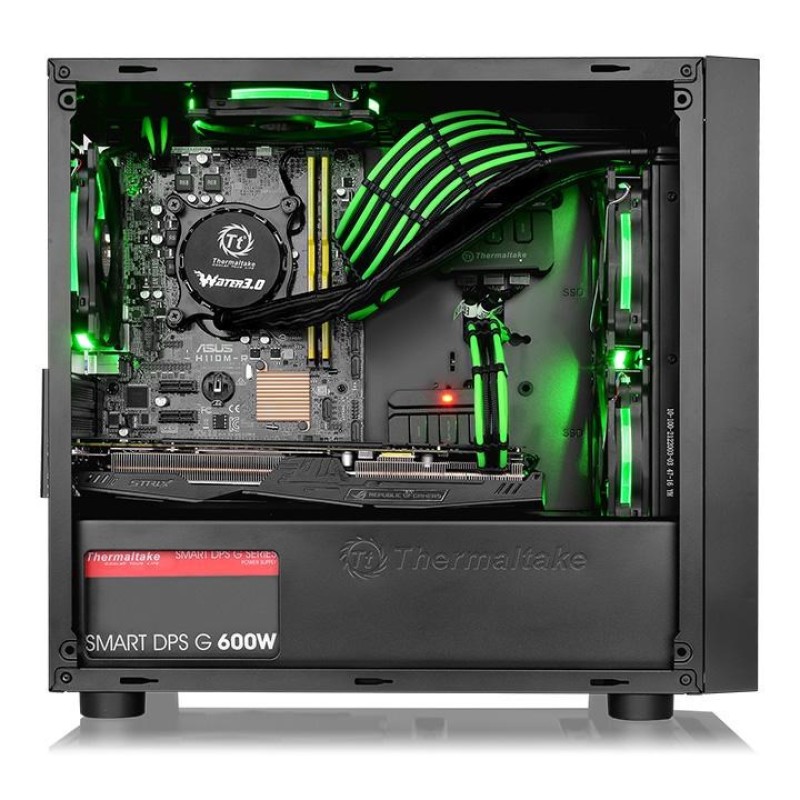 Thermaltake Versa H17 Window Micro-Tower Black Thermaltake Versa H17 Window Micro-Tower Black