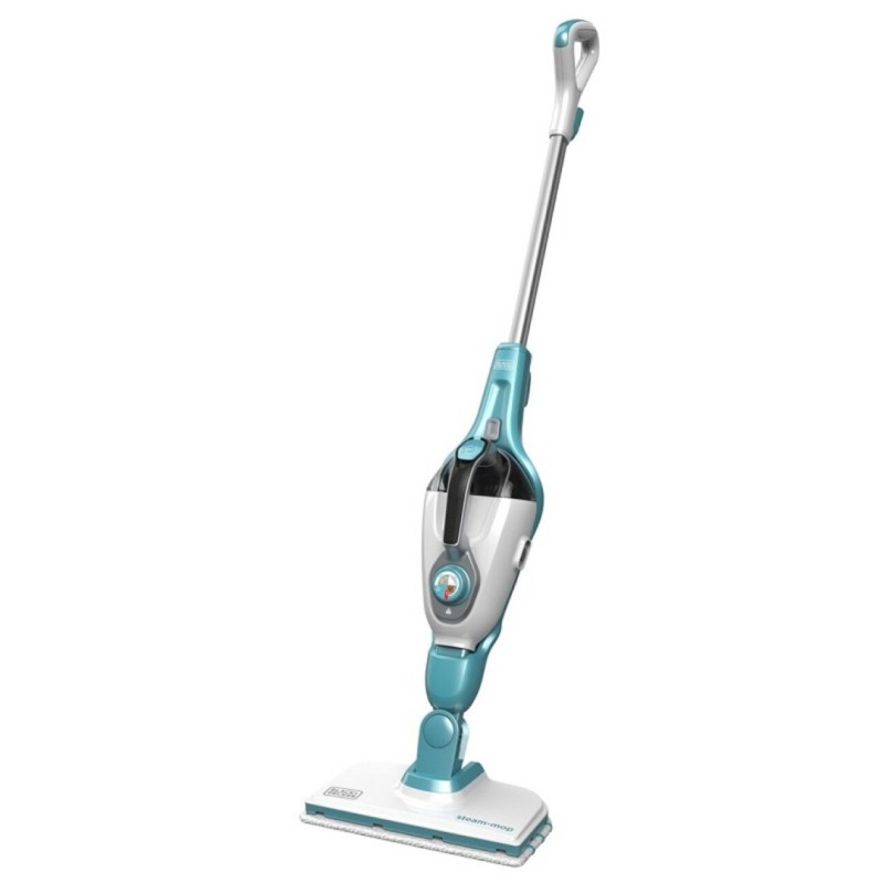 Black & Decker FSMH1321 steam cleaner Steam mop 0.5 L 1300 W Blue, White