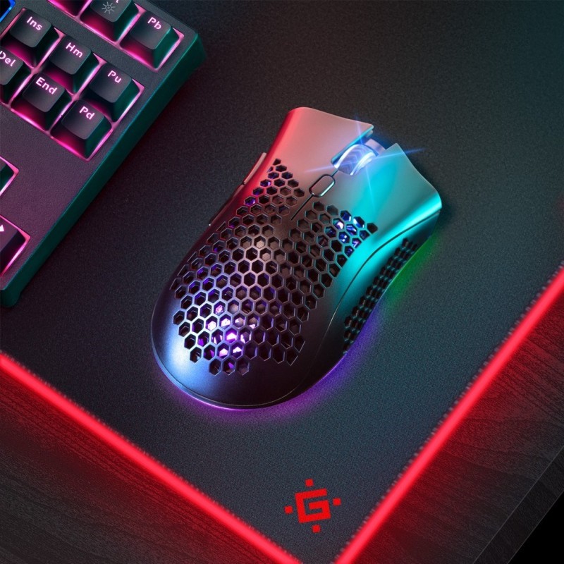 Defender GM-709L Warlock 52709 Wireless mouse for gamers with RGB backlighting Defender GM-709L Warlock 52709 Wireless mouse for gamers with RGB backlighting