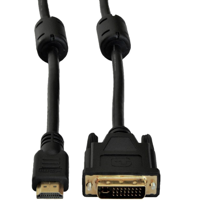 Akyga AK-AV-11 video cable adapter 1.8 m HDMI Type A (Standard) DVI-D Black Akyga AK-AV-11 video cable adapter 1.8 m HDMI Type A (Standard) DVI-D Black
