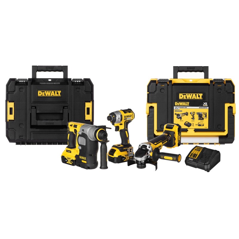 POWER TOOL COMBO KIT DEWALT DCK305P3T (DCF887+DCH273+DCG405) POWER TOOL COMBO KIT DEWALT DCK305P3T (DCF887+DCH273+DCG405)