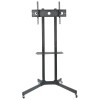 Techly Floor Trolley with Shelf Support LCD / LED / Plasma 30-65 Techly Floor Trolley with Shelf Support LCD / LED / Plasma 30-65