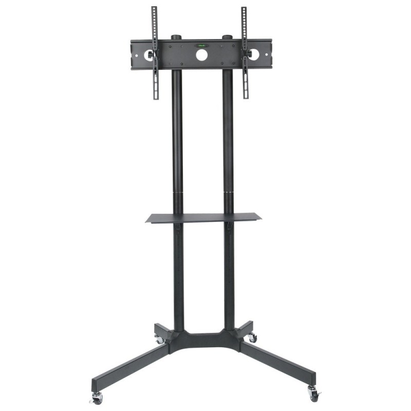 Techly Floor Trolley with Shelf Support LCD / LED / Plasma 30-65 Techly Floor Trolley with Shelf Support LCD / LED / Plasma 30-65