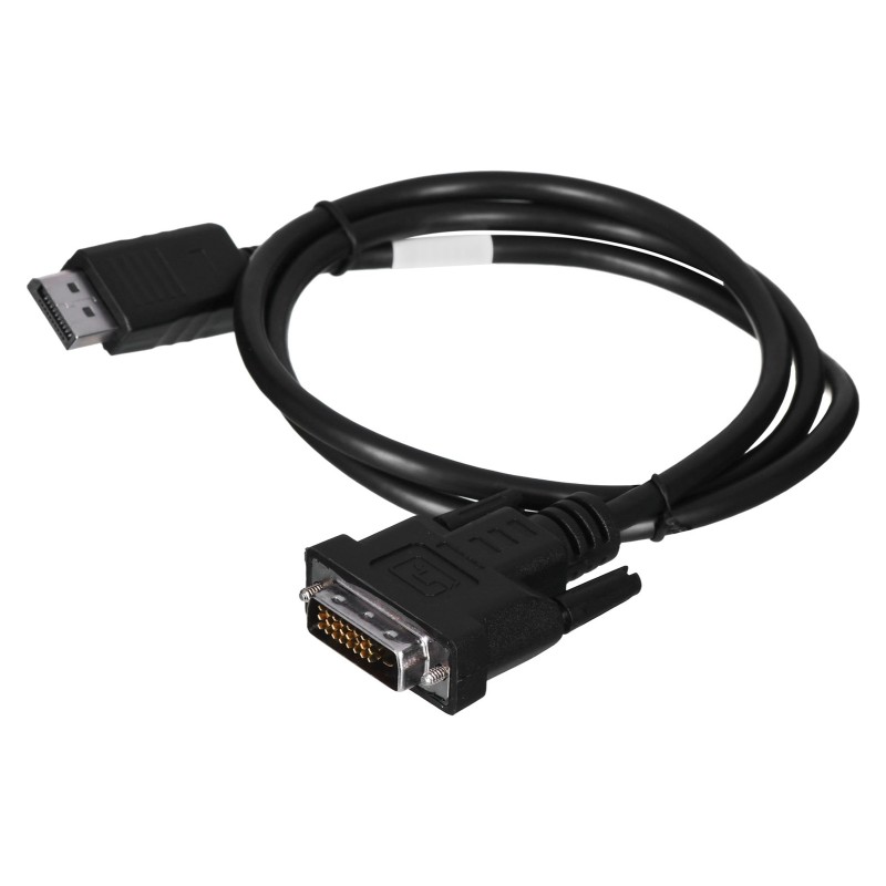 Lanberg CA-DPDV-10CU-0010-BK video cable adapter 1 m DisplayPort DVI-D Black Lanberg CA-DPDV-10CU-0010-BK video cable adapter 1 m DisplayPort DVI-D Black