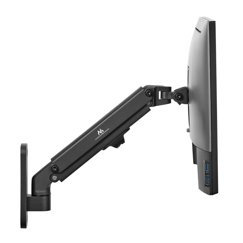 Maclean monitor wall mount, 17-27'', 7kg max, gas spring, MC-458 Maclean monitor wall mount, 17-27'', 7kg max, gas spring, MC-458
