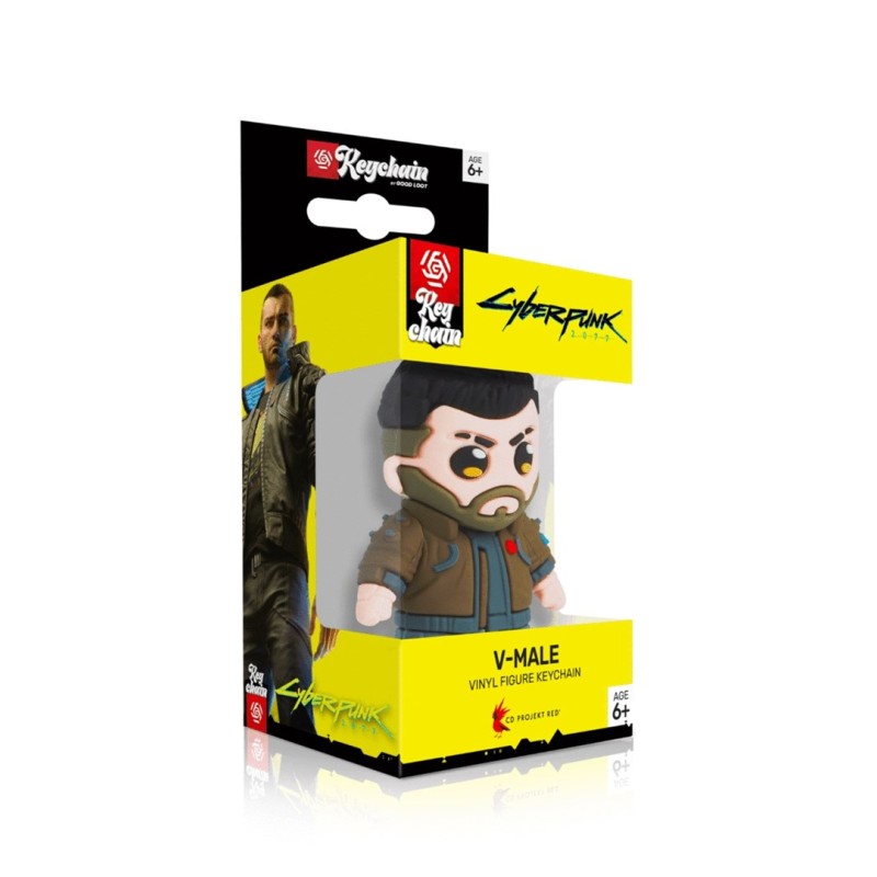3D Keychain Good Loot Cyberpunk 2077 - V-Male 3D Keychain Good Loot Cyberpunk 2077 - V-Male