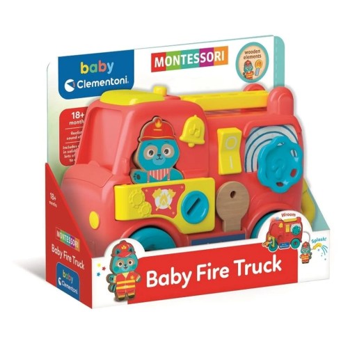 Clementoni EDU Firefighter Montessori Vehicle