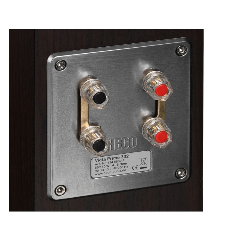 Heco Victa Prime 302 loudspeaker 2-way 85 W Espresso Wired Heco Victa Prime 302 loudspeaker 2-way 85 W Espresso Wired