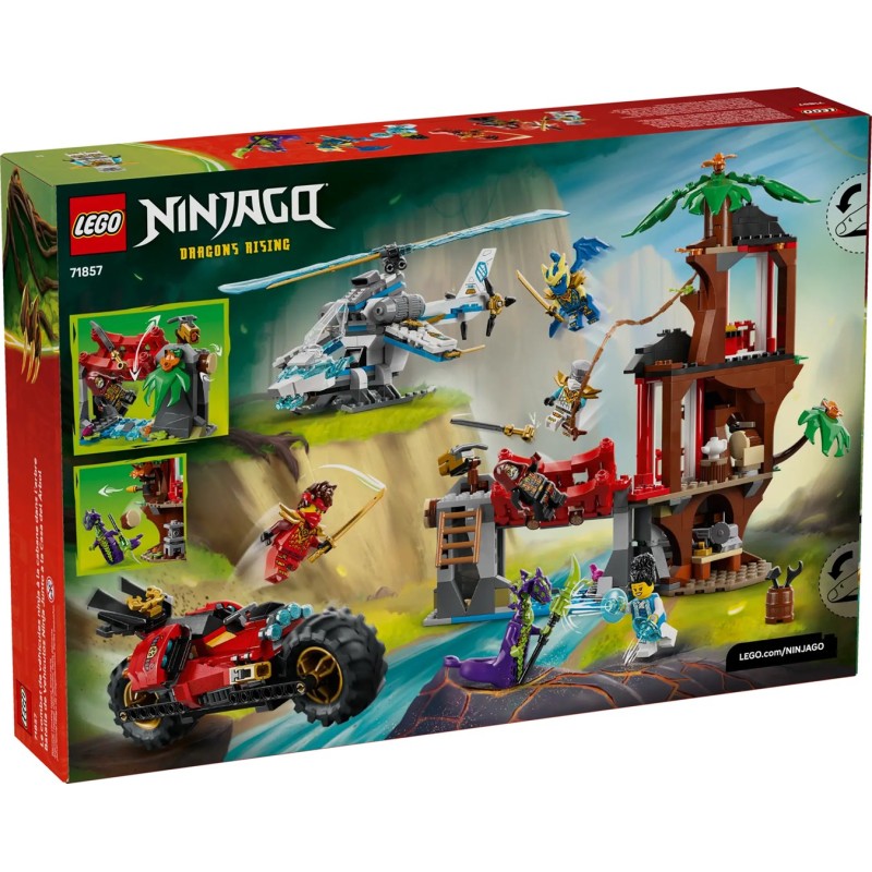 LEGO NINJAGO 71857 Ninja Vehicle Tree House Battle