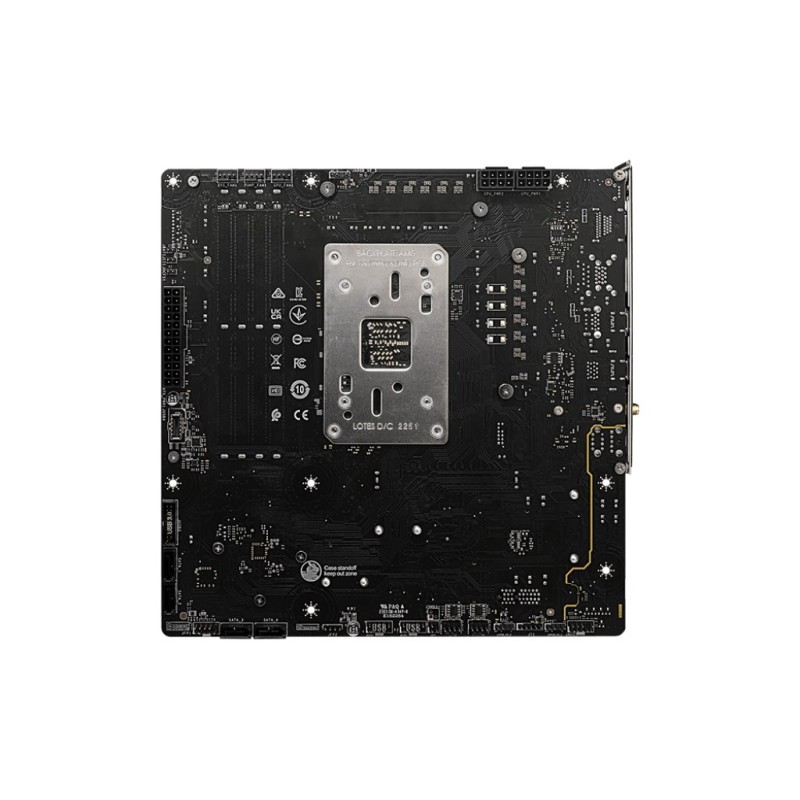 MSI B650M PROJECT ZERO motherboard AMD B650 Socket AM5 micro ATX MSI B650M PROJECT ZERO motherboard AMD B650 Socket AM5 micro ATX
