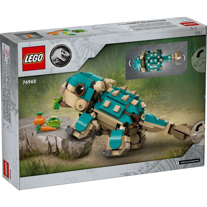 Blocks LEGO JURASSIC WORLD 76962 Baby Bumpy: Ankylosaurus Blocks LEGO JURASSIC WORLD 76962 Baby Bumpy: Ankylosaurus