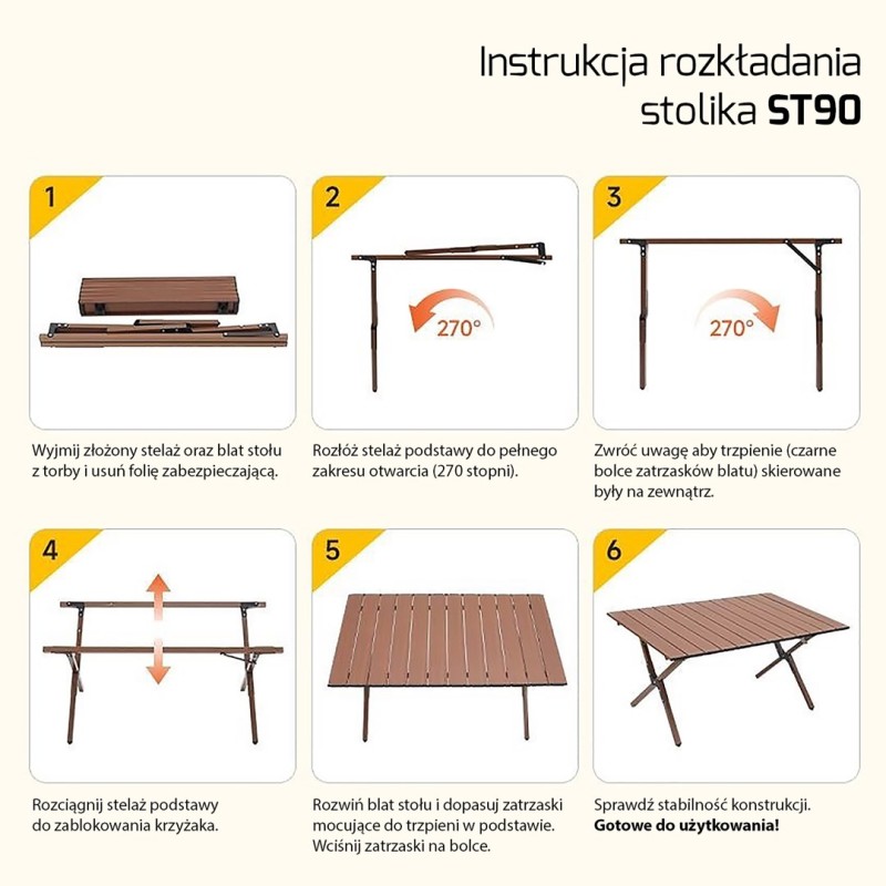 PROMIS Tourist table, foldable, rollable PROMIS Tourist table, foldable, rollable