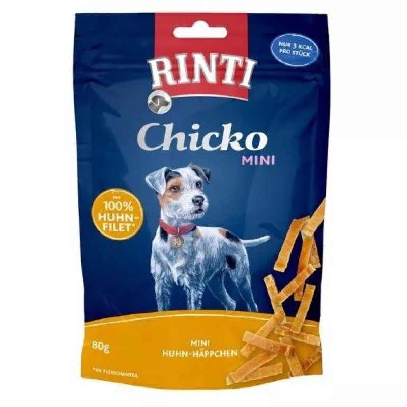 RINTI Chicko Mini Chicken - dog treat - 80g RINTI Chicko Mini Chicken - dog treat - 80g
