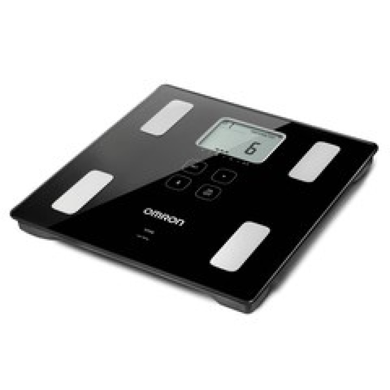 Omron VIVA Square Black Electronic personal scale Omron VIVA Square Black Electronic personal scale