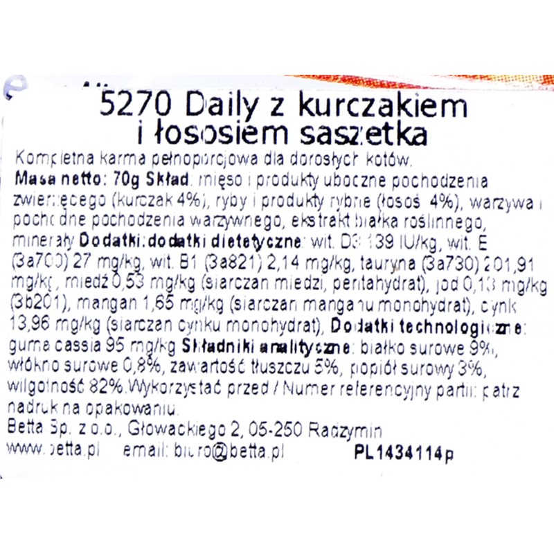 Almo Nature Daily Chicken with salmon 70 g Almo Nature Daily Chicken with salmon 70 g