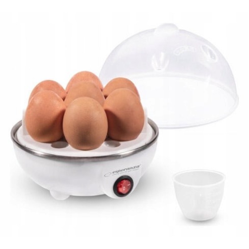 Esperanza EKE001 egg cooker 7 egg(s) 350 W White Esperanza EKE001 egg cooker 7 egg(s) 350 W White