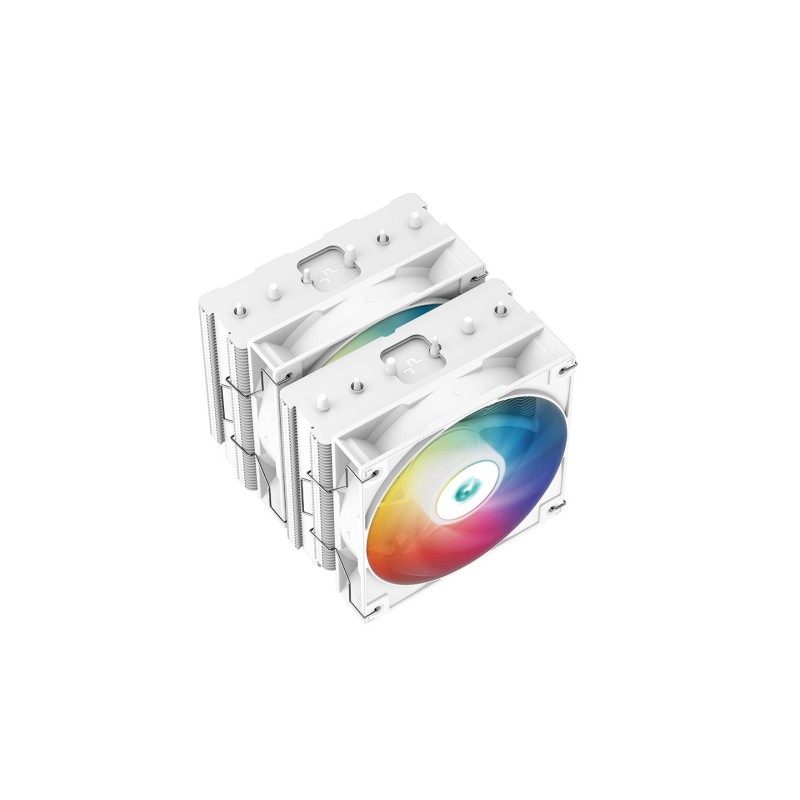 DeepCool AG620 WH ARGB Processor Air cooler 12 cm White 1 pc(s) DeepCool AG620 WH ARGB Processor Air cooler 12 cm White 1 pc(s)