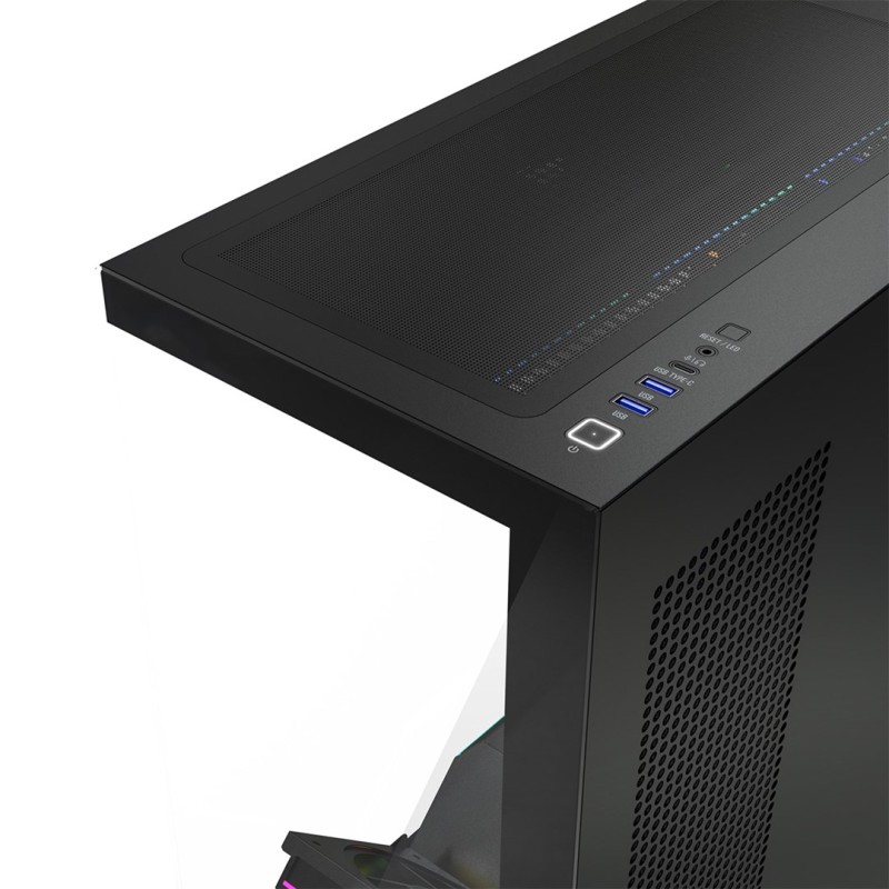 MODECOM VOLCANO STELLAR PLUS ARGB MIDI 8F BLACK