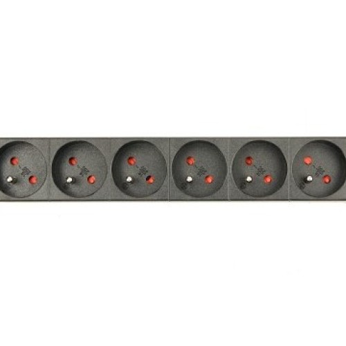 Gembird EG-PDU-014-FC14 power distribution unit (PDU) 8 AC outlet(s) 1U Black