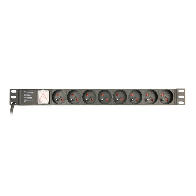 Gembird EG-PDU-014-FC14 power distribution unit (PDU) 8 AC outlet(s) 1U Black Gembird EG-PDU-014-FC14 power distribution unit (PDU) 8 AC outlet(s) 1U Black
