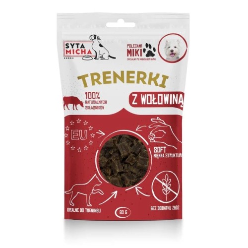 SYTA MICHA Treats with beef - dog treat - 80g SYTA MICHA Treats with beef - dog treat - 80g