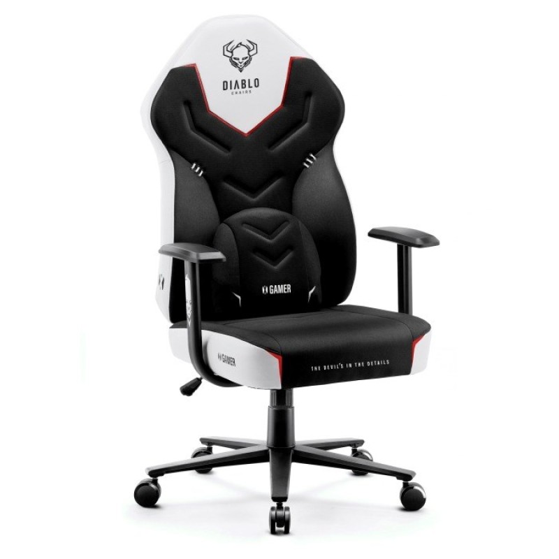Diablo X-GAMER 2.0 Normal Gaming chair Black, White Diablo X-GAMER 2.0 Normal Gaming chair Black, White