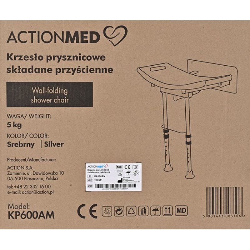 Folding wall chair ACTIONMED KP600AM Folding wall chair ACTIONMED KP600AM