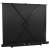 Maclean MC-211 Portable Projection Screen, Compact, Floor, 100