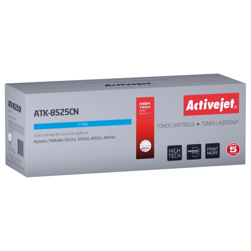 Activejet ATK-8525CN toner (replacement for Kyocera TK-8525C; Supreme; 20000 pages; cyan)