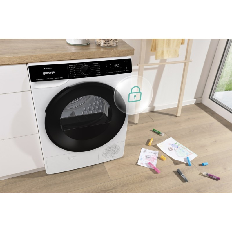 Gorenje DPNA92WIFI tumble dryer Freestanding Front-load 9 kg A++ Black, White Gorenje DPNA92WIFI tumble dryer Freestanding Front-load 9 kg A++ Black, White