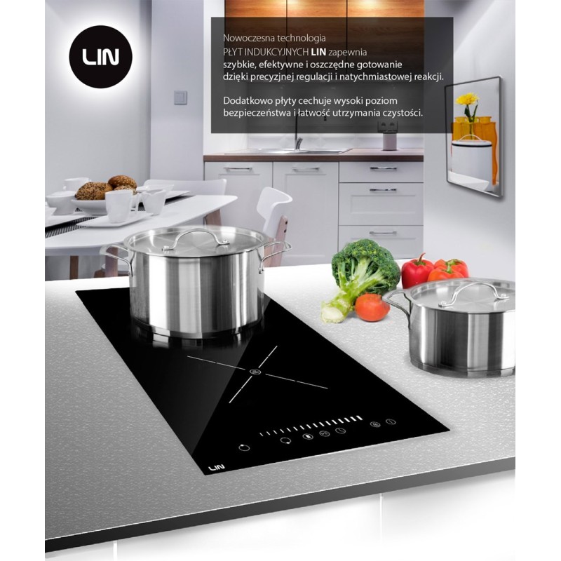 Induction cooktop LI-A23511 3500 W Black Induction cooktop LI-A23511 3500 W Black