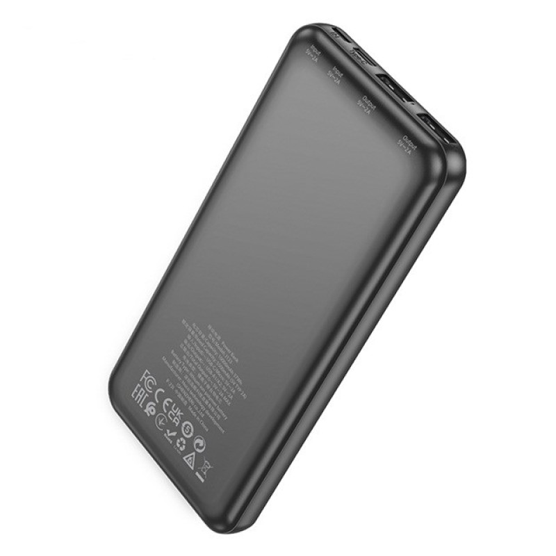 Hoco J123 Powerbank 10 000 mAh Black Hoco J123 Powerbank 10 000 mAh Black