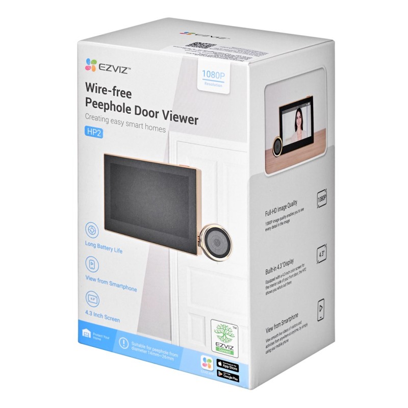 EZVIZ HP2 Black, Silver