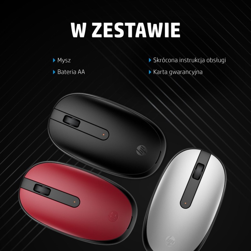 HP Bluetooth Mouse 240 Lunar White HP Bluetooth Mouse 240 Lunar White