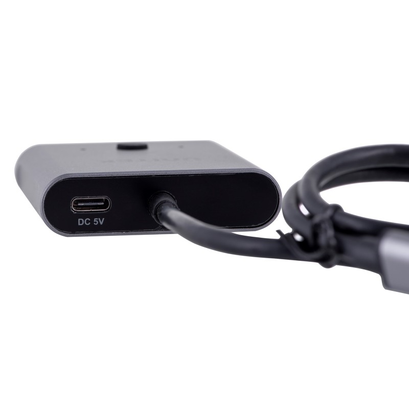 Unitek two-way Signal Switch USB-C, 2 in 1 out 4K Unitek two-way Signal Switch USB-C, 2 in 1 out 4K