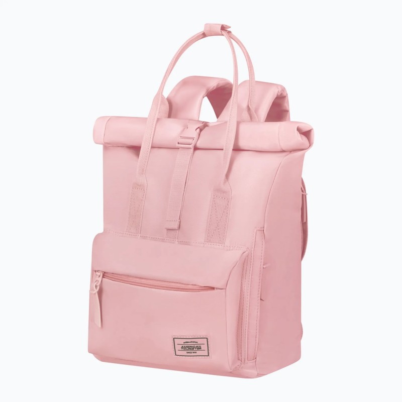 American Tourister Urban Groove Pastels Roll Top Backpack Pastel Pink American Tourister Urban Groove Pastels Roll Top Backpack Pastel Pink