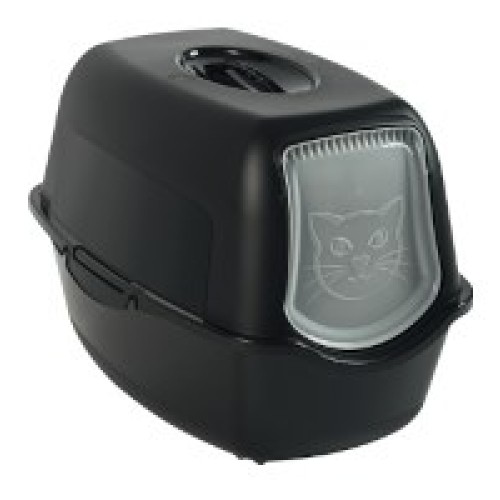 ROTHO Bailey Hooded litter box Black