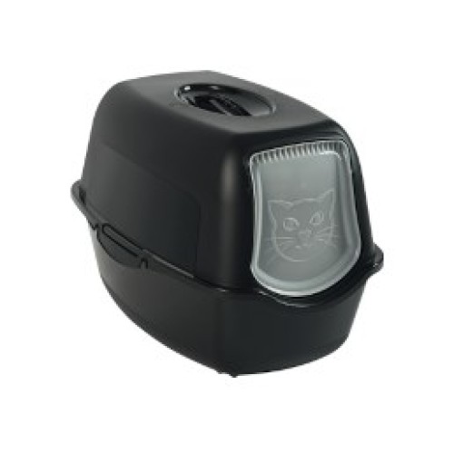 ROTHO Bailey Hooded litter box Black ROTHO Bailey Hooded litter box Black