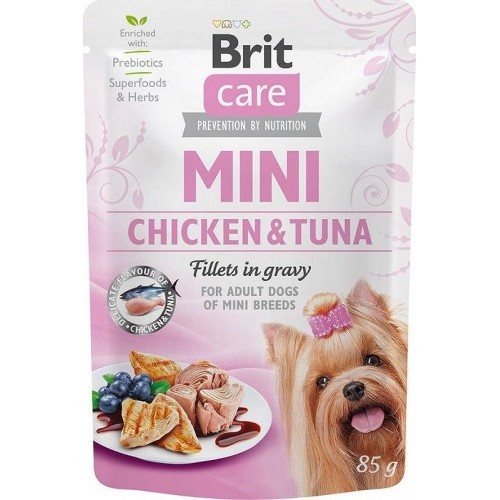 BRIT Care Mini Chicken&Tuna - Wet dog food - 85 g BRIT Care Mini Chicken&Tuna - Wet dog food - 85 g