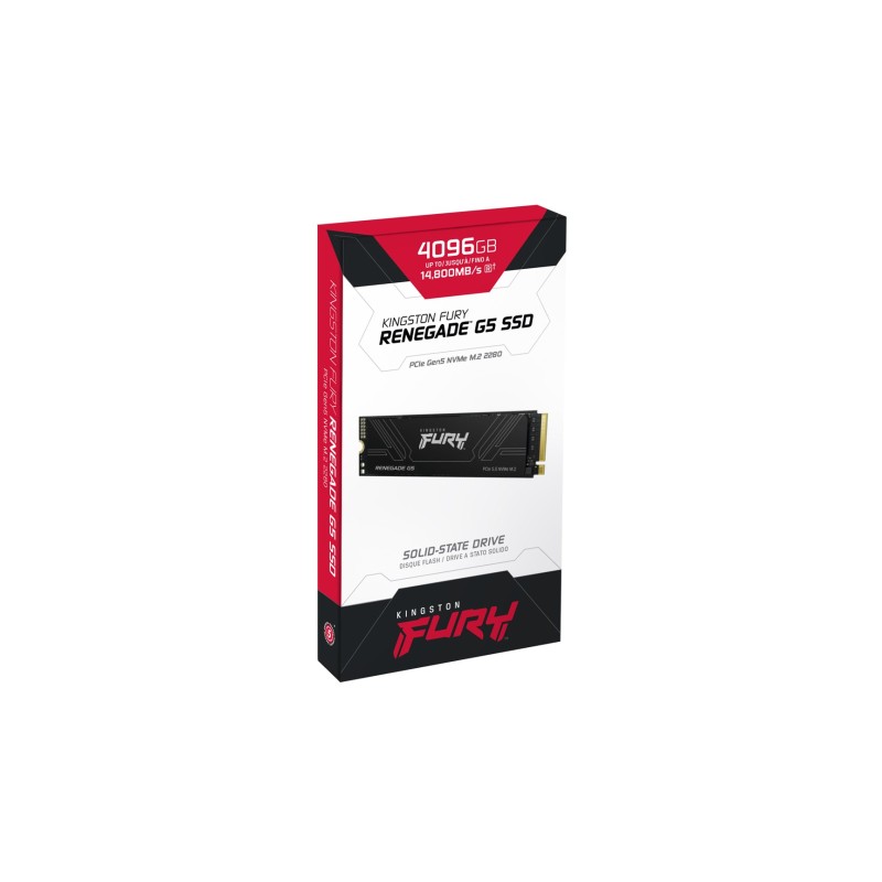 Kingston Technology 4T FURY RENEGADE G5 M.2 2280 NVMe SSD Kingston Technology 4T FURY RENEGADE G5 M.2 2280 NVMe SSD