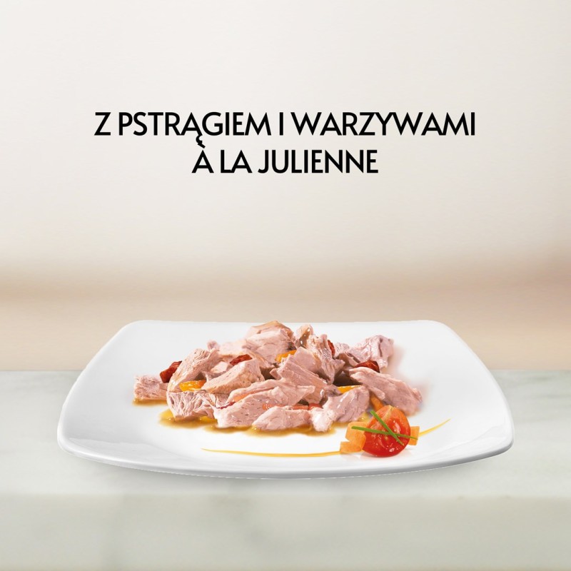 GOURMET A la Carte Chicken, Trout, Beef, and Fish - wet cat food - 4 x 85 g GOURMET A la Carte Chicken, Trout, Beef, and Fish - wet cat food - 4 x 85 g
