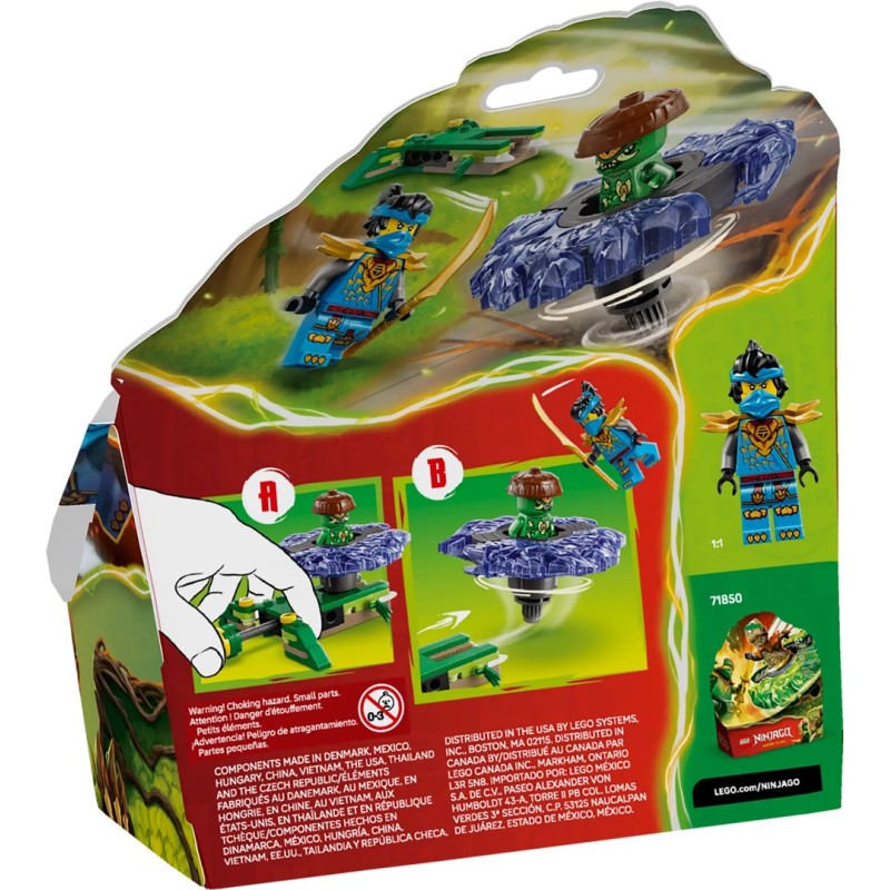 LEGO NINJAGO 71849 Nya vs Elemental Monster Spinner LEGO NINJAGO 71849 Nya vs Elemental Monster Spinner