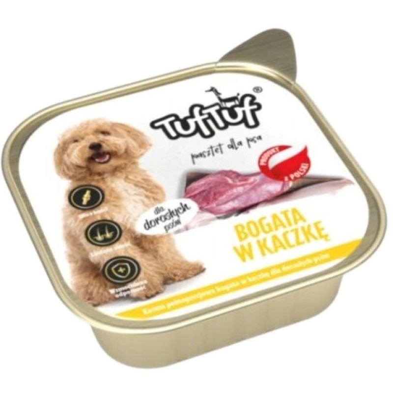TUF TUF Alupak Duck Pate - wet dog food - 300g TUF TUF Alupak Duck Pate - wet dog food - 300g
