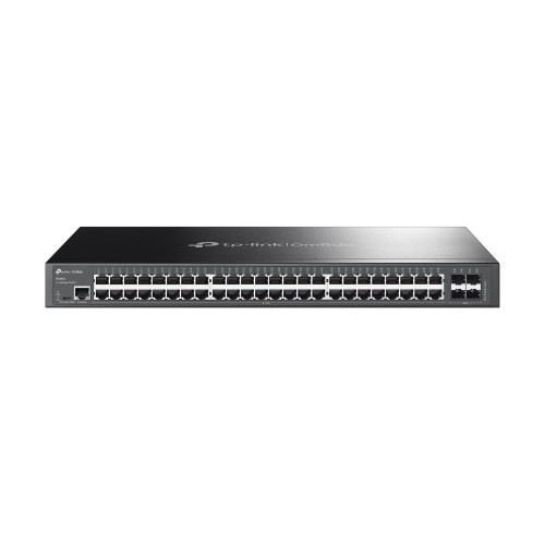 TP-Link Omada 48-Port Gigabit L2+ Managed Switch with 4 SFP Slots TP-Link Omada 48-Port Gigabit L2+ Managed Switch with 4 SFP Slots