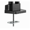 Gembird MA-DA3-02 Desk mounted adjustable monitor arm with notebook tray (full-motion), 17”-32”, up to 8 kg