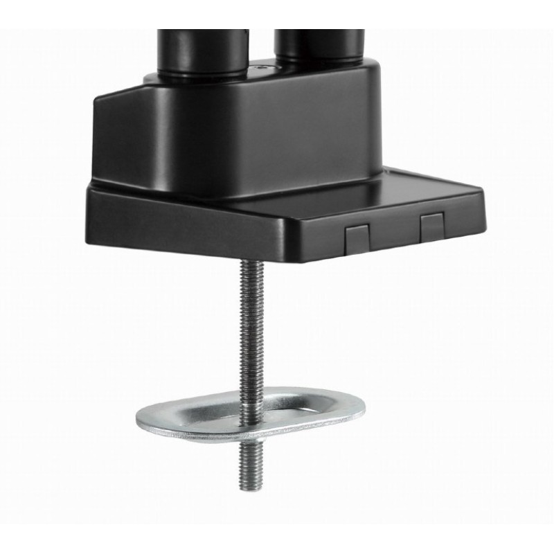 Gembird MA-DA3-02 Desk mounted adjustable monitor arm with notebook tray (full-motion), 17”-32”, up to 8 kg Gembird MA-DA3-02 Desk mounted adjustable monitor arm with notebook tray (full-motion), 17”-32”, up to 8 kg