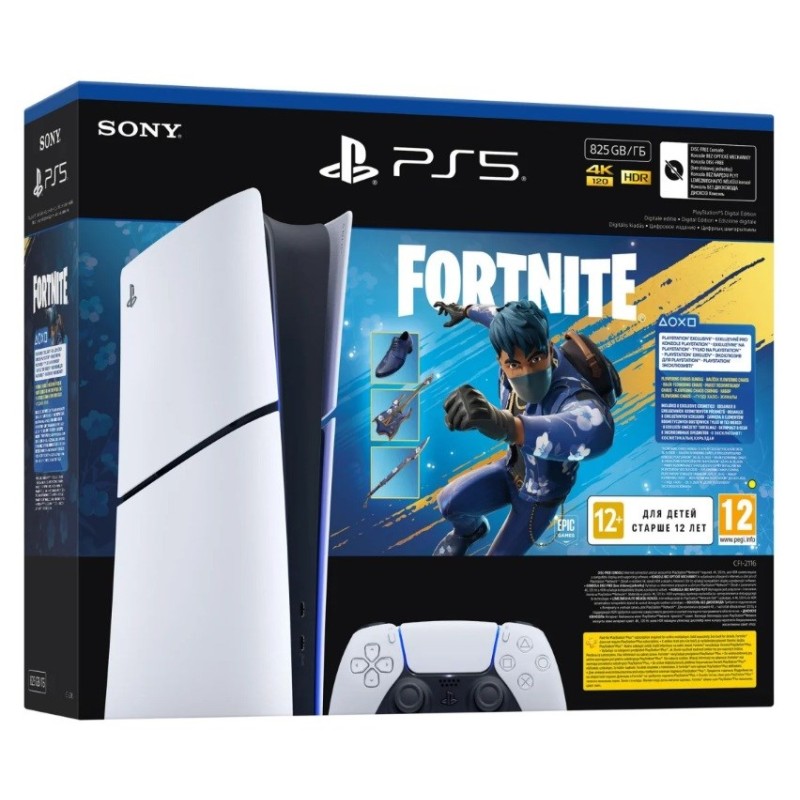 Sony PlayStation 5 Slim Console + Fortnite Blooming Chaos Sony PlayStation 5 Slim Console + Fortnite Blooming Chaos
