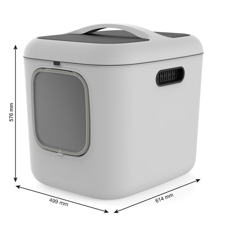 ROTHO Biala XL white - cat litter box ROTHO Biala XL white - cat litter box