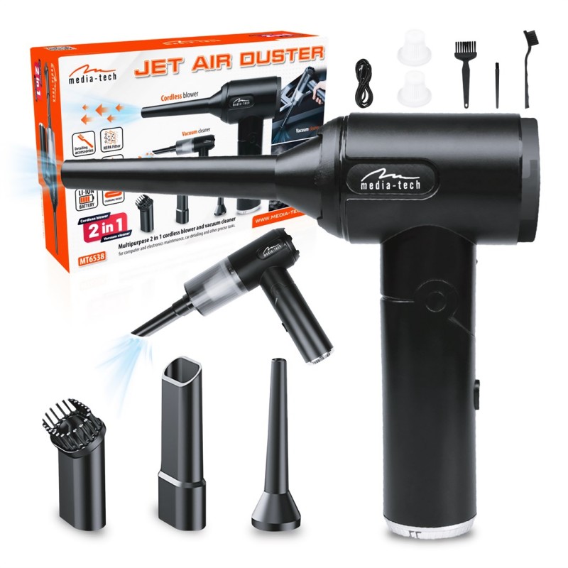 Wireless 2-in-1 air blower JET AIR DUSTER MT6538