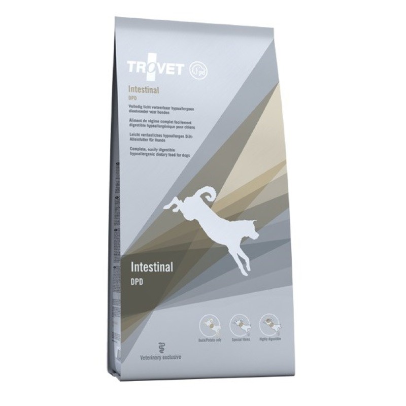 TROVET Hypoallergenic Intestinal DPD with duck - dry dog food - 10 kg TROVET Hypoallergenic Intestinal DPD with duck - dry dog food - 10 kg